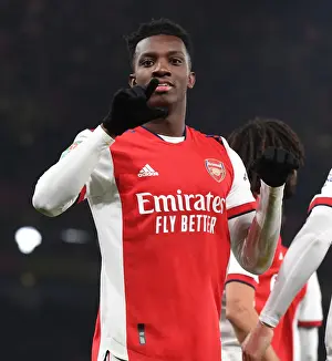 Eddie Nketiah Scores First Carabao Cup Quarterfinal Goal for Arsenal Against Sunderland
