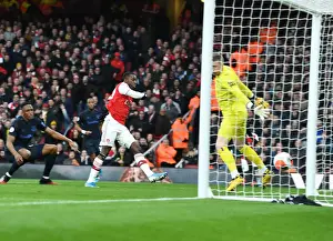 Eddie Nketiah Scores First Premier League Goal for Arsenal Against Everton (2019-20)