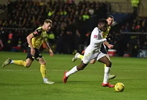 Oxford United V Arsenal - FA Cup 2023 Prints: Eddie Nketiah Scores Hat-Trick: Arsenal Triumphs Over Oxford United in FA Cup Third Round