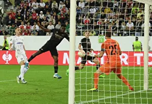 FC Zurich V Arsenal 2022-23 Prints: Eddie Nketiah Scores the Second as Arsenal Secures UEFA Europa League Victory over FC Zurich