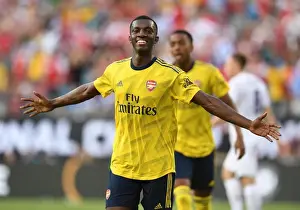 Eddie Nketiah Scores His Second Goal for Arsenal Against Fiorentina in 2019 International Champions Cup, Charlotte