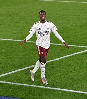 Eddie Nketiah Scores His Second Goal: Arsenal Progresses in Carabao Cup Against Leicester City
