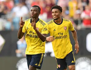 Eddie Nketiah Scores His Second Goal: Arsenal Takes on Fiorentina in 2019 International Champions Cup, Charlotte