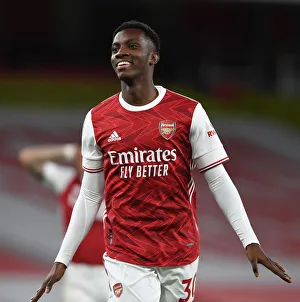 Eddie Nketiah Scores His Second Goal: Arsenal vs. West Ham, 2020-21 Premier League