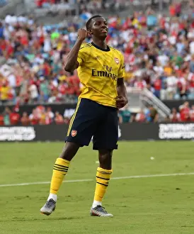 Eddie Nketiah Scores His Second Goal: Arsenal's Victory at 2019 International Champions Cup, Charlotte