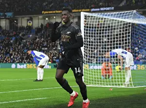 Eddie Nketiah's Hat-Trick: Arsenal Claims Victory over Brighton in Premier League 2022-23