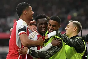 Eddie Nketiah's Hat-Trick: Arsenal Crush Sheffield United 3-0 (2023-24 Premier League)