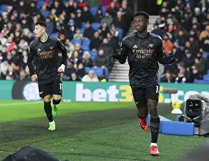Eddie Nketiah's Hat-Trick: Arsenal's Triumph Over Brighton in the 2022-23 Premier League