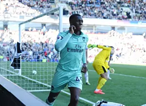 Burnley V Arsenal 2018-19 Prints: Eddie Nketiah's Hat-Trick: Arsenal's Victory Over Burnley (May 2019)