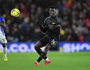 Eddie Nketiah's Star Performance: Arsenal Triumph Over Brighton & Hove Albion (2022-23)