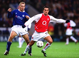 Edu Gallery: Edu (Arsenal) James Scowcroft (Leicester)