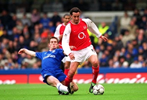Edu Gallery: Edu (Arsenal) Scott Parker (Chelsea)