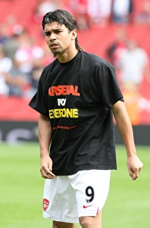 Arsenal V Portsmouth 2007-08 Prints: Eduardo (Arsenal)