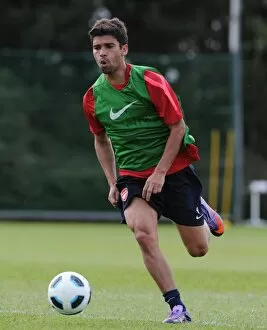 Images Dated 6th July 2010: Eduardo (Arsenal). Arsenal Training Ground, London Colney, Hertfordshire, 6 / 7 / 2010