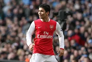 Eduardo (Arsenal) celebrates his goal