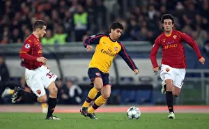Eduardo Prints: Eduardo (Arsenal) Matteo Brighi and Alberto Aquilani (Roma)