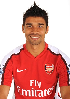 Previous Season Players Prints: Eduardo at Emirates Stadium, Arsenal Football Club, London, 2009