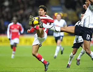 Eduardo Scores Duo: Arsenal Overpower Bolton 2-0 in Premier League