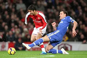 Eduardo vs John Terry: Chelsea's Dominance over Arsenal in the 2009-10 Barclays Premier League (3-0)