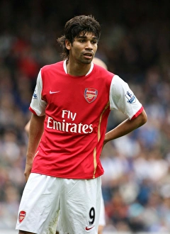 Blackburn Rovers V Arsenal 2007-8 Prints: Eduardo's Battle: 1-1 Draw Against Blackburn Rovers, Premier League, 2007