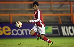 Arsenal Reserves V Portsmouth Reserves 2008-09 Prints: Eduardo's Brace: Arsenal Reserves Triumph 2-0 Over Portsmouth Reserves