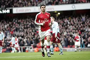 Arsenal V Burnley FA Cup 2008-9 Prints: Eduardo's Brace: Arsenal's 3-0 FA Cup Victory Over Burnley