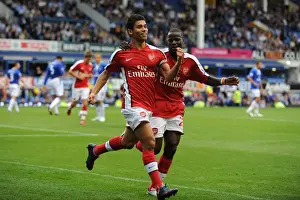 Everton V Arsenal 2009-10 Prints: Eduardo's Brace: Arsenal's Thrilling 6-1 Victory Over Everton (August 2009)