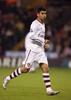 Sheffield United V Arsenal 2007-08 Prints: Eduardo's Hat-Trick: Arsenal's 3-0 Carling Cup Victory Over Sheffield United