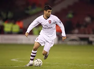 Sheffield United V Arsenal 2007-08 Prints: Eduardo's Hat-Trick: Arsenal's 3-0 Victory Over Sheffield United in Carling Cup