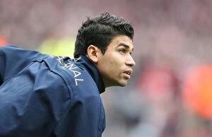 Images Dated 25th December 2007: Eduardo's Strike: Arsenal's 2:1 Victory Over Tottenham Hotspur in the Barclays Premier League at