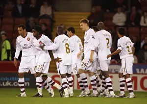 Eduardo's Strike: Arsenal's Triumphant 3-0 Carling Cup Victory over Sheffield United