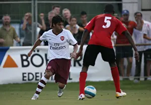 Eduardo's Triumph: Arsenal Crushes Genclerbirligi 3-0 at Bad Waltersdorf Training Camp, 2007