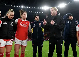 Arsenal Women V Juventus Women 2022-23 Prints: Eidevall's Battle: Arsenal Women vs Juventus Women in UEFA Champions League Group C