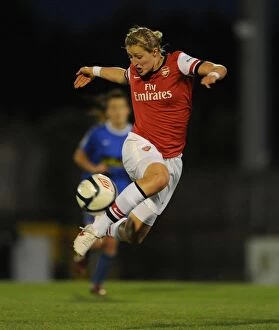 Images Dated 30th August 2012: Ellen White in Action: Arsenal Ladies FC vs. Bristol Academy WFC, FA WSL (2012)
