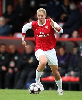 Images Dated 14th October 2010: Ellen White (Arsenal). Arsenal Ladies 9: 0 ZFK Masinac. UEFA Womens Champions League