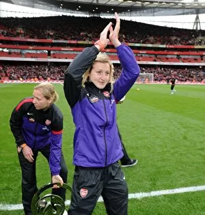 Ellen White (Arsenal Ladies). Arsenal 1: 0 Queens Park Rangers. Barclays Premier League