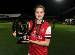 Ellen White Lifts the FA WSL Continental Cup: Arsenal Ladies FC Defeat Birmingham City Ladies FC