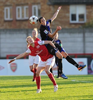 Arsenal Ladies V Rayo Vallecano 2011-12 Prints: Ellen White's Five-Goal Blitz: Arsenal Women's UEFA Champions League Victory over Rayo Vallecano (9/11/11)