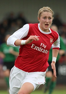 Arsenal Ladies V ZFK Masinac 2010-11 Prints: Ellen White's Historic 9-Goal Performance: Arsenal Crushes ZFK Masinac in UEFA Women's Champions League