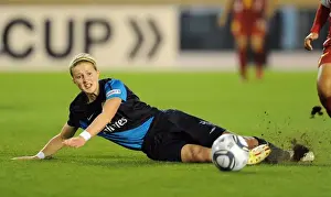 INAC Kobe V Arsenal Ladies Prints: Ellen White's Stalemate: Arsenal Ladies vs INAC Kobe at Nishigaoka Stadium