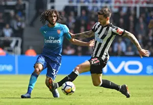 Elneny vs Joselu: Intense Battle in Newcastle United vs Arsenal Premier League Clash