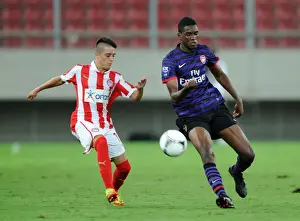 Elton Monteiro vs. Georgios Lyras: Intense Clash in NextGen Series Match between Olympiacos and Arsenal