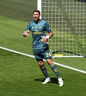 Emi Martinez in Action: Brighton & Hove Albion vs. Arsenal FC, Premier League 2019-2020