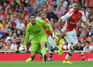Emi Martinez (Arsenal). Arsenal 5: 1 Benfica. The Emirates Cup, Day 1. Emirates Stadium, 2 / 8 / 14