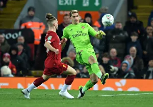 Emi Martinez Faces Pressure: Liverpool vs. Arsenal in Carabao Cup Showdown
