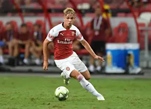 Arsenal V Atletico Madrid 2018-19 Prints: Emile Smith Rowe in Action: Arsenal vs Atletico Madrid, International Champions Cup 2018