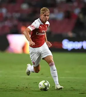 Arsenal V Atletico Madrid 2018-19 Prints: Emile Smith Rowe: Arsenal's Breakout Star Shines in International Champions Cup Clash Against Atletico Madrid