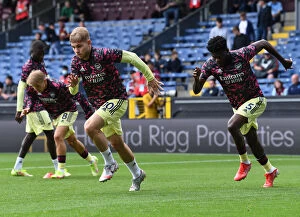 Burnley v Arsenal 2021-22 Collection: Emile Smith Rowe: Arsenal's Readiness at Burnley - Premier League 2021-22