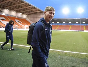 Blackpool V Arsenal - FA Cup 2019 Prints: Emile Smith Rowe Gears Up for FA Cup Clash: Blackpool vs. Arsenal