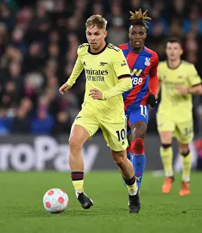 Emile Smith Rowe Outmaneuvers Wilfried Zaha: Crystal Palace vs Arsenal, Premier League 2021-22
